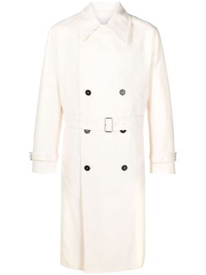 Jil Sander double-breasted trench coat - Neutrals