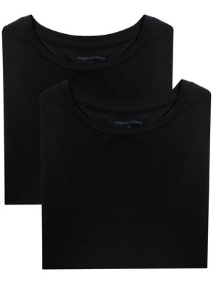 Organic Basics two-pack lyocell-blend T-shirts - Black