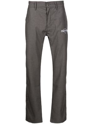Pleasures Promise pinstripe trousers - Grey