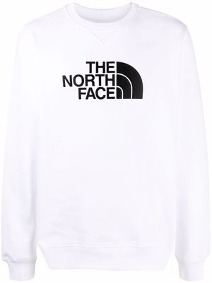 The North Face logo-print sweatshirt - White