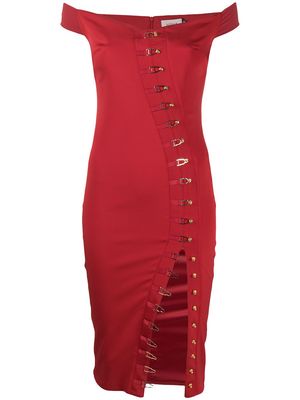 Murmur Ivy bodycon dress - Red