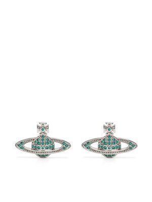 Vivienne Westwood orb stud earrings - Silver