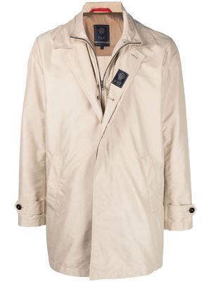 Fay Morning Coat raincoat - Neutrals