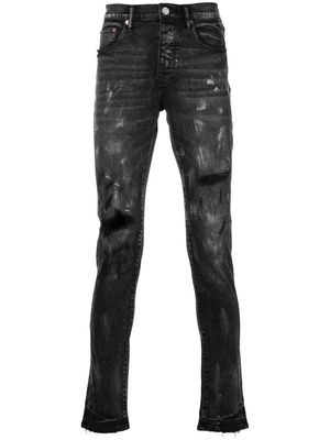 Purple Brand P001 distressed skinny jeans - Grey