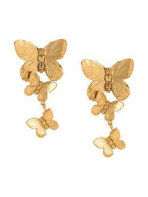 Jennifer Behr Avah butterfly earrings - Gold