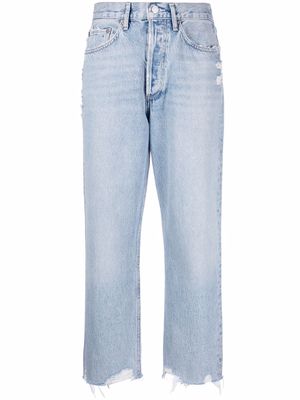 AGOLDE '90s cropped jeans - Blue