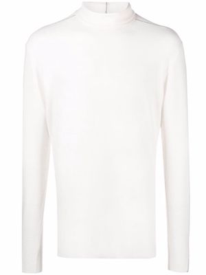 Thom Krom high-neck knitted jumper - White
