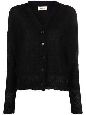 Barena v-neck fine-knit cardigan - Black