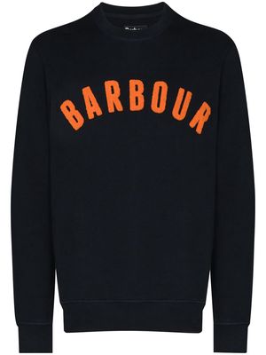 Barbour Prep-logo crew-neck sweatshirt - Blue
