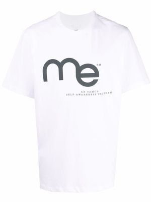 OAMC Me Too logo-print T-shirt - White