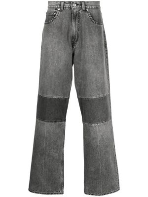 Our Legacy grey-wash high-waisted jeans