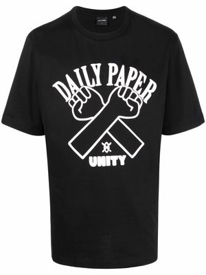 Daily Paper Milo graphic-print T-shirt - Black