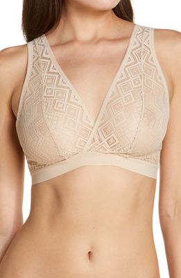 DKNY Pure Lace Bralette in Cashmere