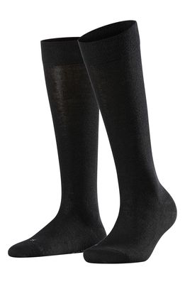 Falke Sensitive London Knee High Socks in Black