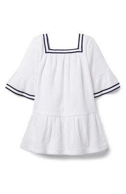 Janie and Jack Kids' Terry Cloth Swim Cover-Up in White