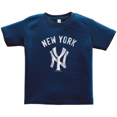 Toddler Soft as a Grape Navy New York Yankees Cooperstown Collection Shutout T-Shirt
