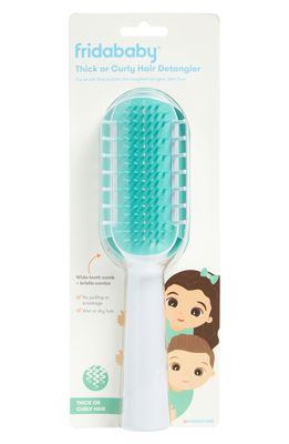 Fridababy Thick or Curly Hair Detangler Combo Brush & Comb in Multi