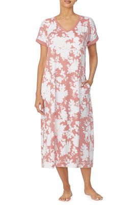 Z WELL Nightgown in Ivory/Pink