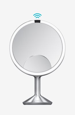 simplehuman Trio Max Sensor Mirror in Brushed Stainless Steel
