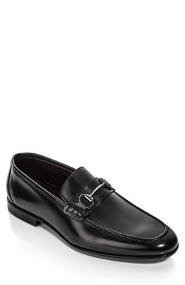 To Boot New York Agostino Bit Loafer in Butterfly Nero Luc.