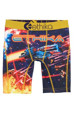 Ethika Kids' Space Galaxy Boxer Briefs in Assorted