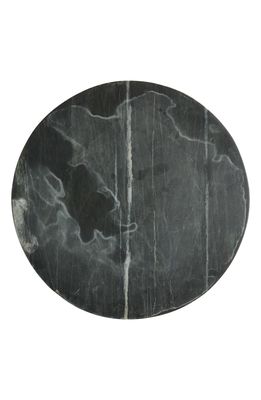 Nordstrom 16-Inch Marble Lazy Susan in Ebony