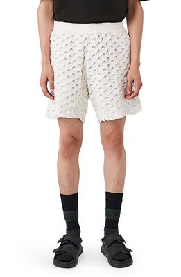 CFCL Oriel Knit Shorts in White