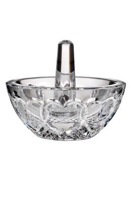 Waterford Wedding Lead Crystal Ring Holder in Clear