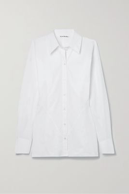 Acne Studios - Cotton-blend Poplin Shirt - White