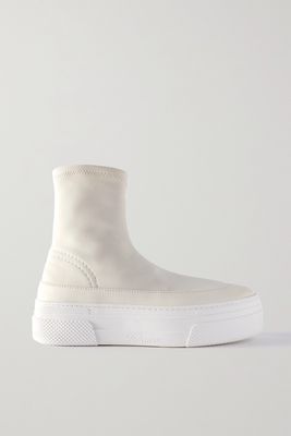 Khaite - Ludlow Nylon High-top Sneakers - White