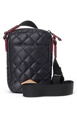 MZ Wallace Small Metro Quilted Crossbody Bag in Black