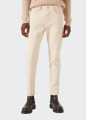 Men's Cotton-Cashmere 5-Pocket Pants