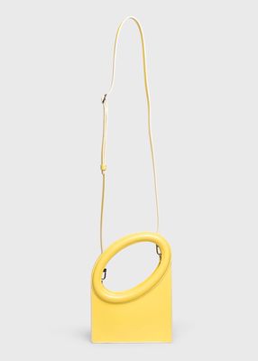 Limone Cutout Leather Top-Handle Bag