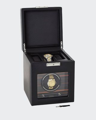 Roadster Single Watch Winder with Storage