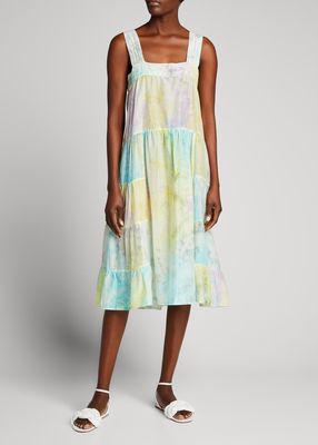 Jasmine Silk A-Line Dress