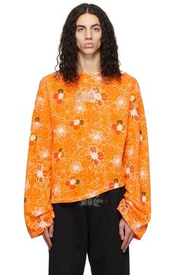 Collina Strada SSENSE Exclusive Orange Blossom Poppy T-Shirt