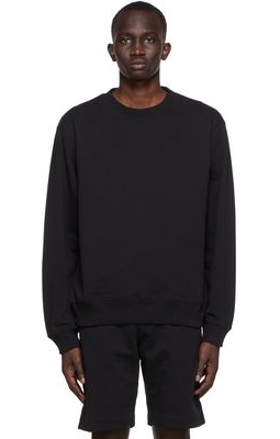 Dries Van Noten Black Medium Weight Sweatshirt