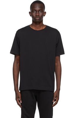 Dries Van Noten Black Cotton T-Shirt