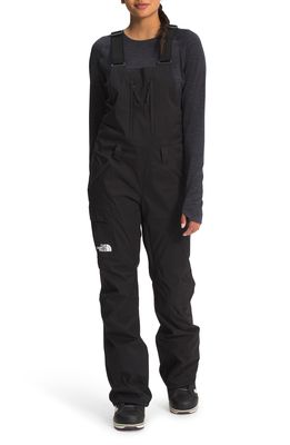 The North Face Freedom Insulated Waterproof Snow Bib Overalls in Black