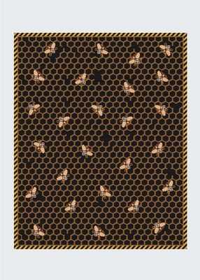 Queen Bee Rug, 8' x 10'