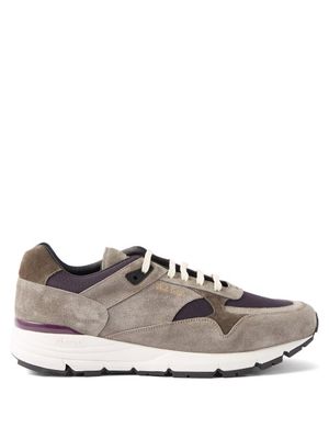 Paul Smith - Gorio Panelled Suede Trainers - Mens - Grey