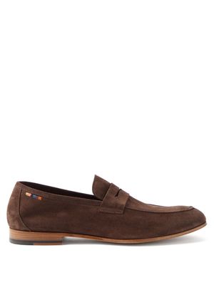 Paul Smith - Livino Suede Loafers - Mens - Brown