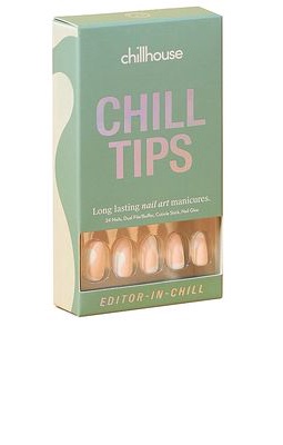 Chillhouse Editor-In-Chill Chill Tips Press-On Nails in Editor-In-Chill.