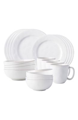 Juliska Puro Whitewash 20-Piece Essential Dinnerware Set