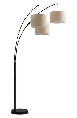 Brightech Trilage LED Floor Lamp in Black