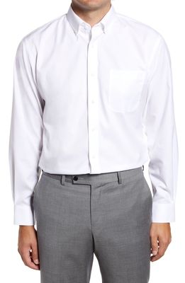 Nordstrom 3-Pack Traditional Fit Non-Iron Dress Shirt in White