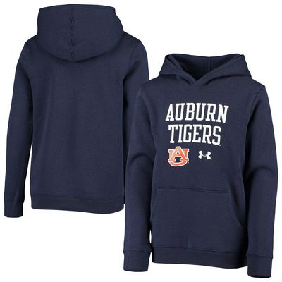 Youth Under Armour Navy Auburn Tigers All Day Pullover Hoodie