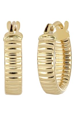 Bony Levy 14K Gold Coil Huggie Earrings in 14K Yellow Gold