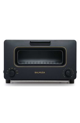 BALMUDA The Toaster Steam Toaster Oven in Black