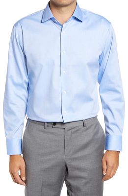 Nordstrom 3-Pack Trim Fit Solid Non-Iron Dress Shirts in Blue Azurite